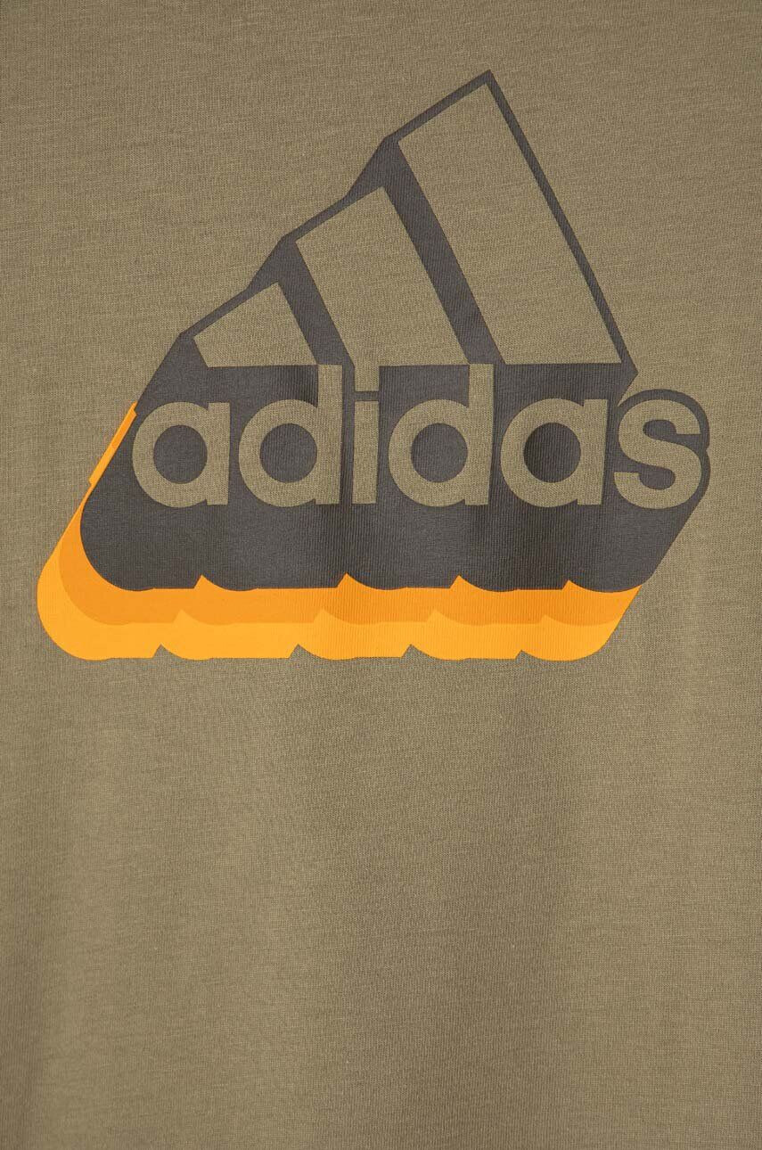 adidas tricou de bumbac pentru copii culoarea negru modelator - Pled.ro