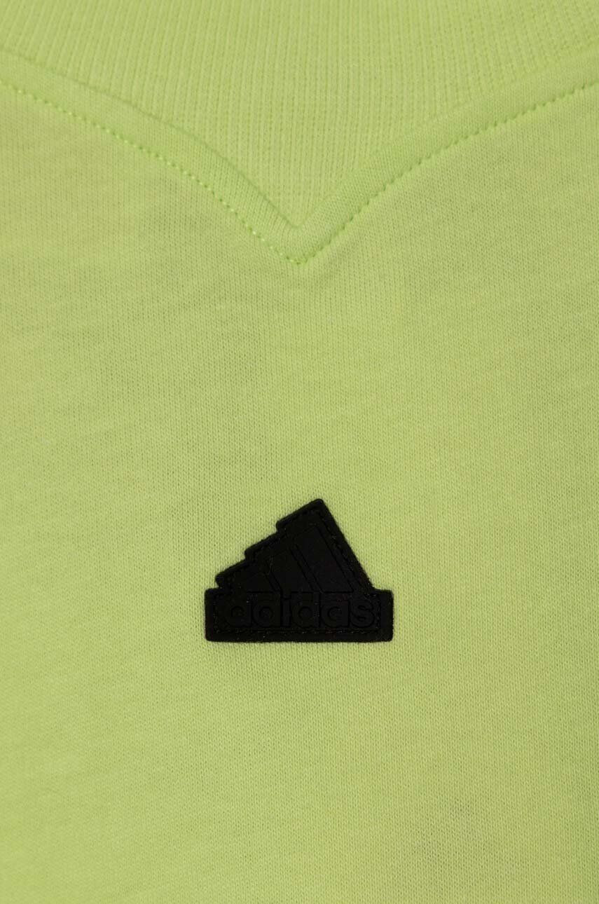 adidas tricou de bumbac pentru copii culoarea verde modelator - Pled.ro