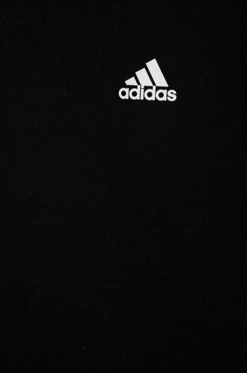 adidas tricou de bumbac pentru copii G 3S BF culoarea negru cu imprimeu - Pled.ro