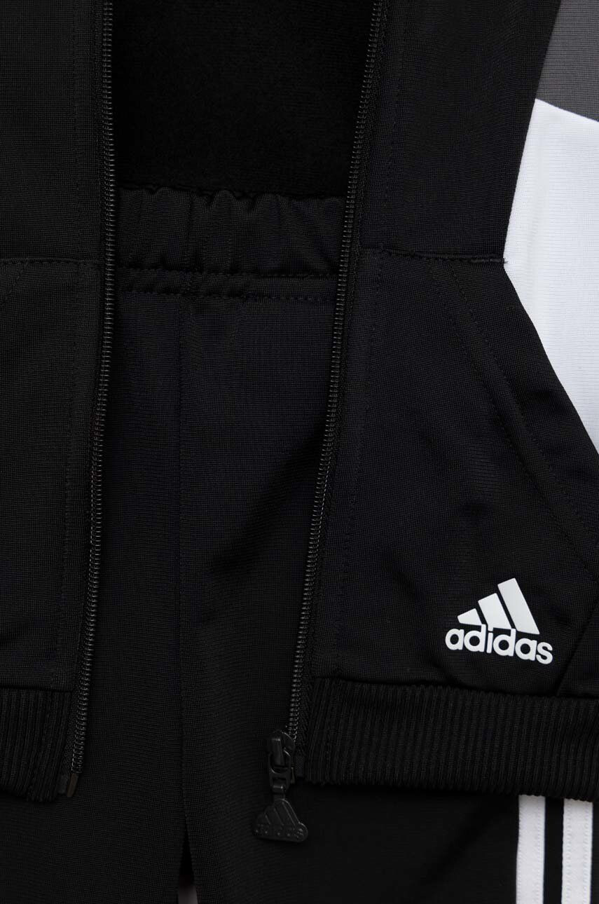 adidas tricou de bumbac pentru copii LK BL CO culoarea negru cu imprimeu - Pled.ro