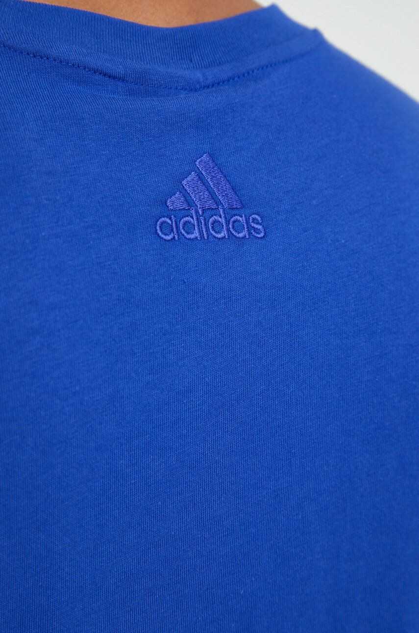 adidas tricou din bumbac cu imprimeu - Pled.ro