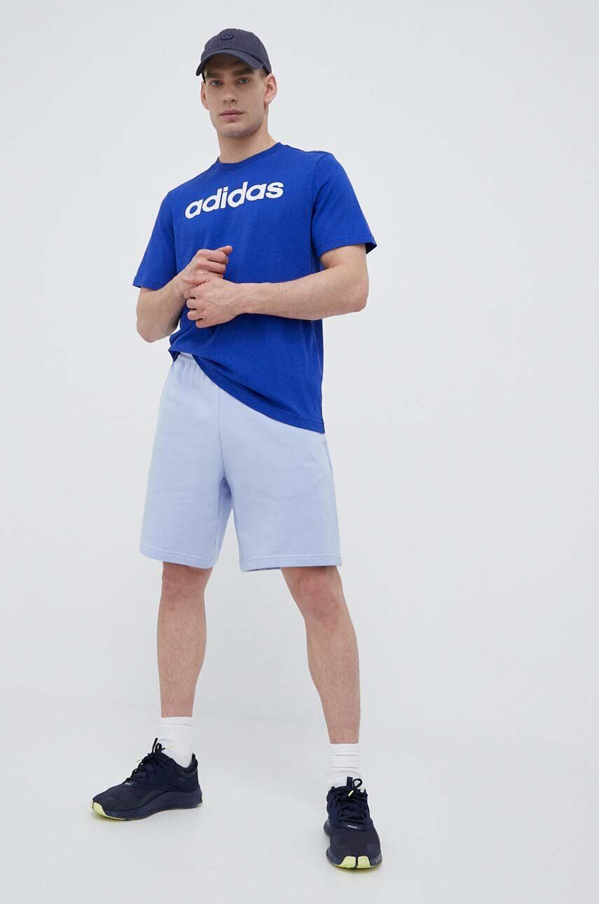 adidas tricou din bumbac cu imprimeu - Pled.ro