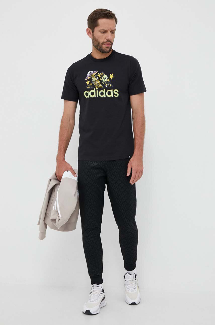 adidas tricou din bumbac - Pled.ro