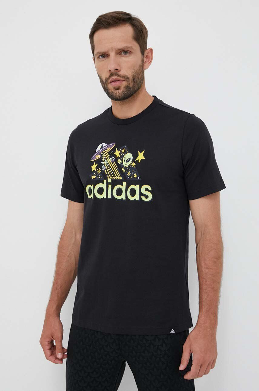 adidas tricou din bumbac - Pled.ro