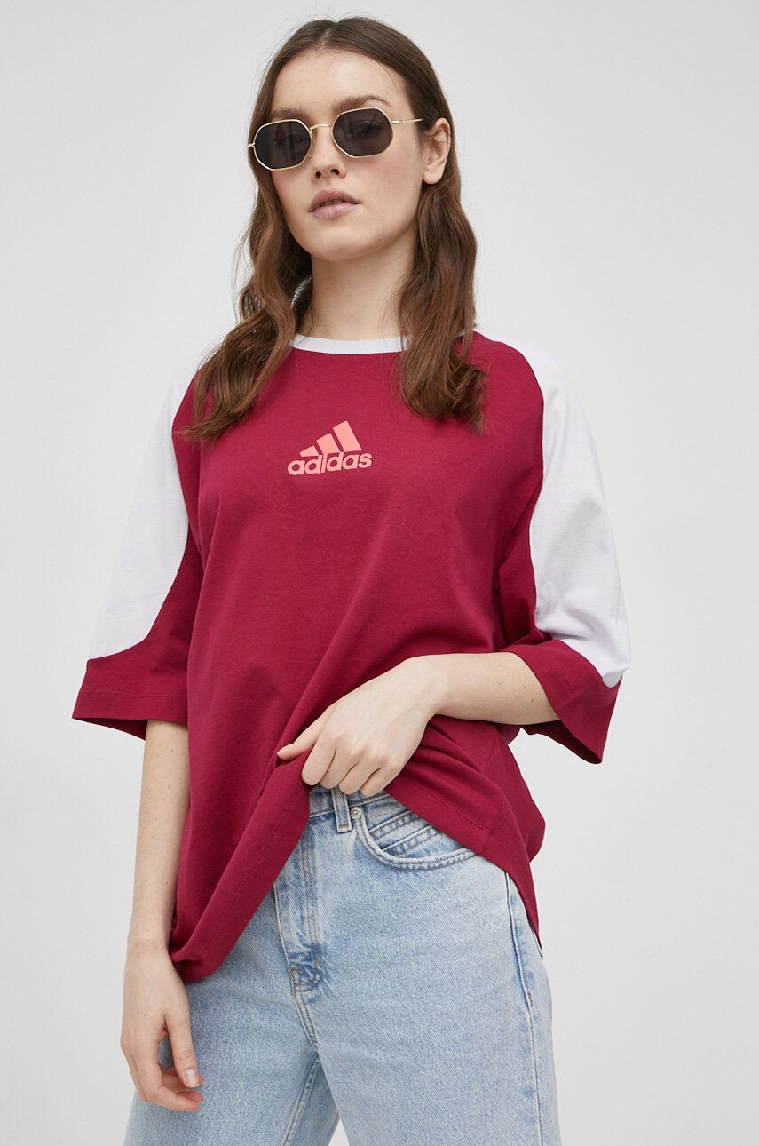 adidas tricou din bumbac - Pled.ro