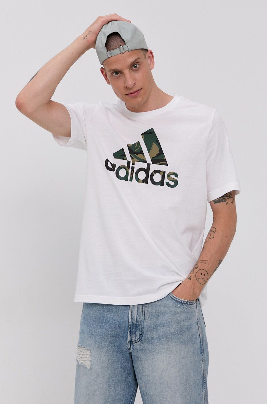 adidas Tricou din bumbac - Pled.ro