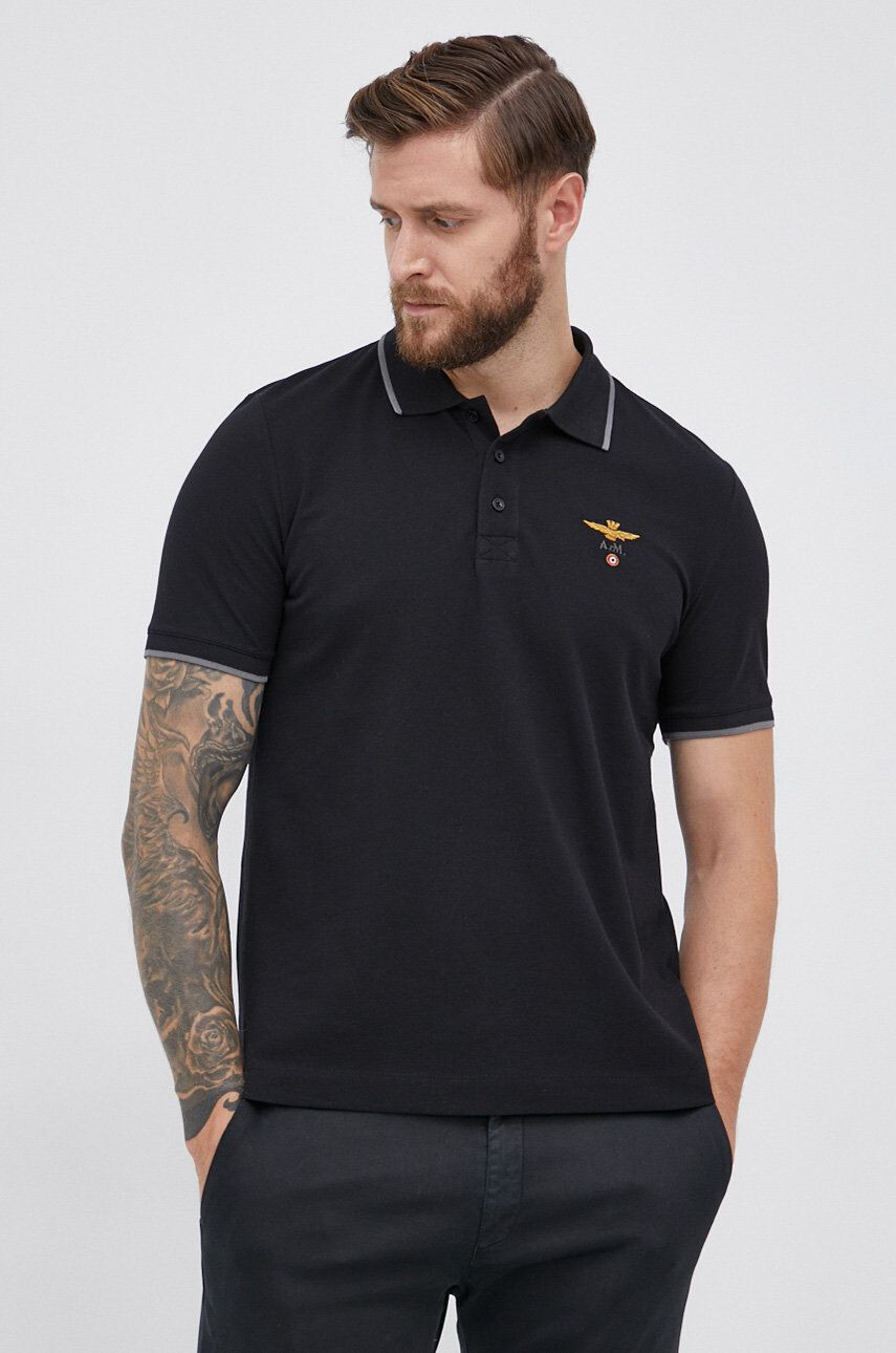 Aeronautica Militare Polo de bumbac - Pled.ro