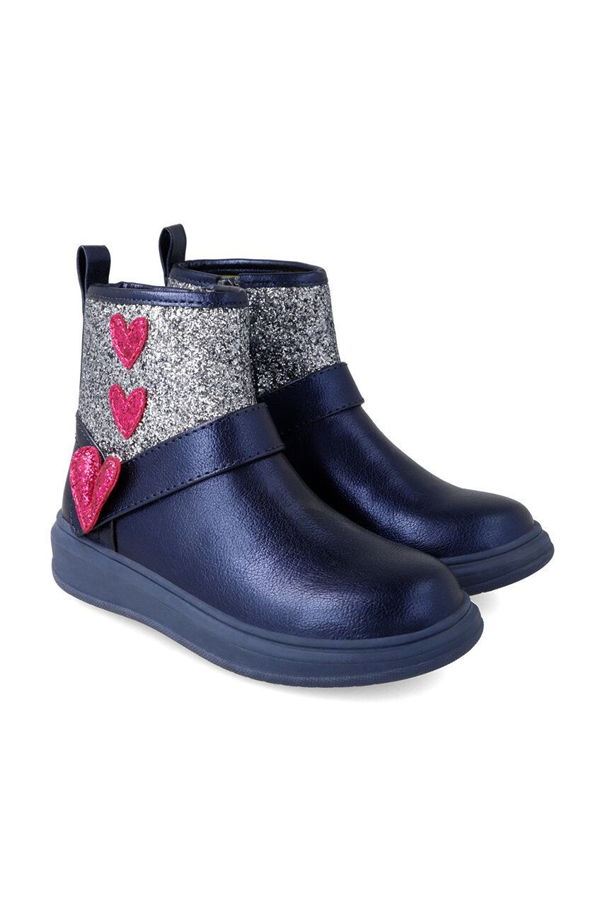 Agatha Ruiz de la Prada bocanci copii culoarea albastru marin - Pled.ro