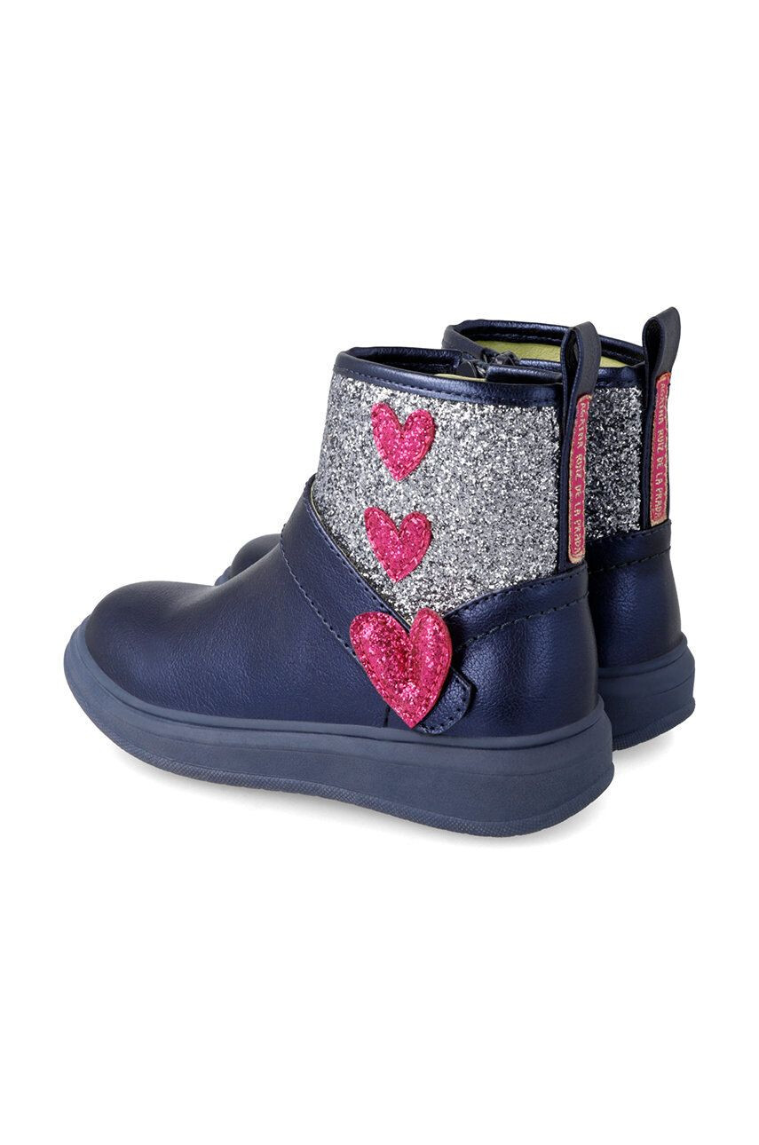 Agatha Ruiz de la Prada bocanci copii culoarea albastru marin - Pled.ro