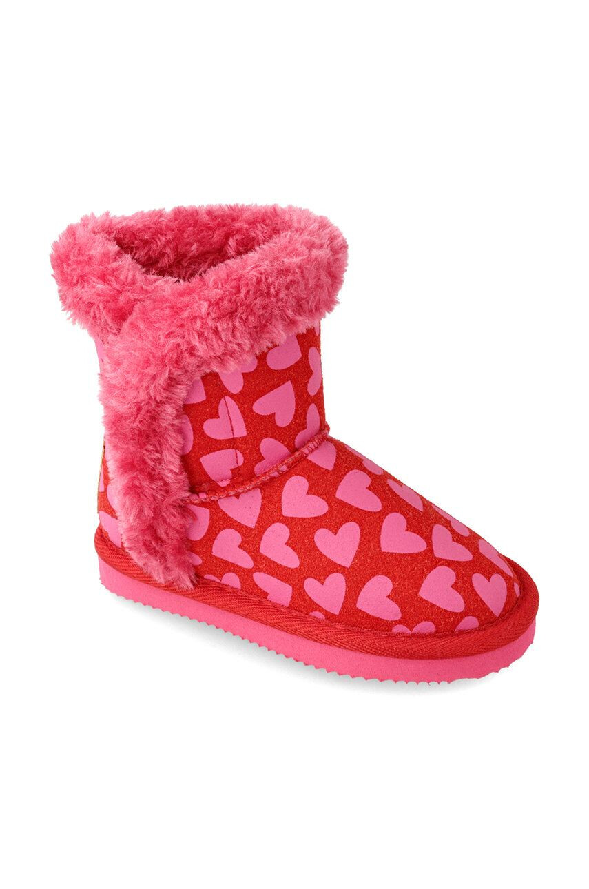 Agatha Ruiz de la Prada cizme de iarna copii culoarea rosu - Pled.ro