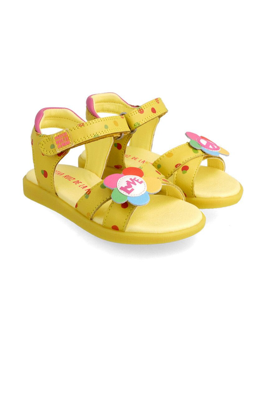 Agatha Ruiz de la Prada sandale din piele pentru copii - Pled.ro