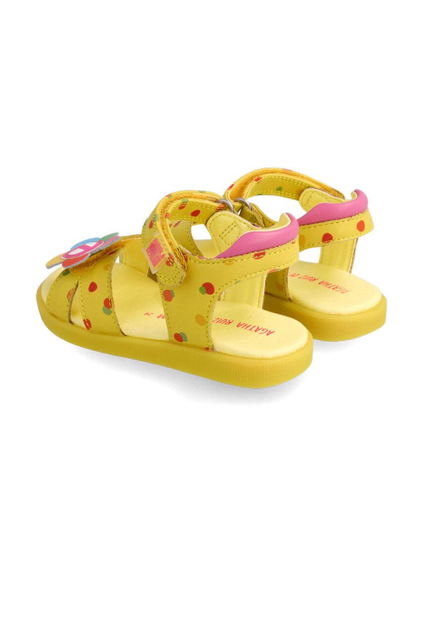 Agatha Ruiz de la Prada sandale din piele pentru copii - Pled.ro