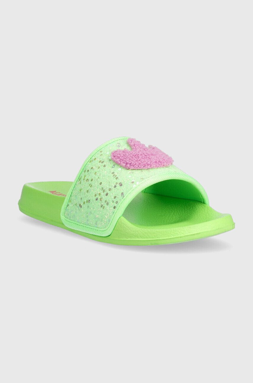 Agatha Ruiz de la Prada slapi copii culoarea verde - Pled.ro