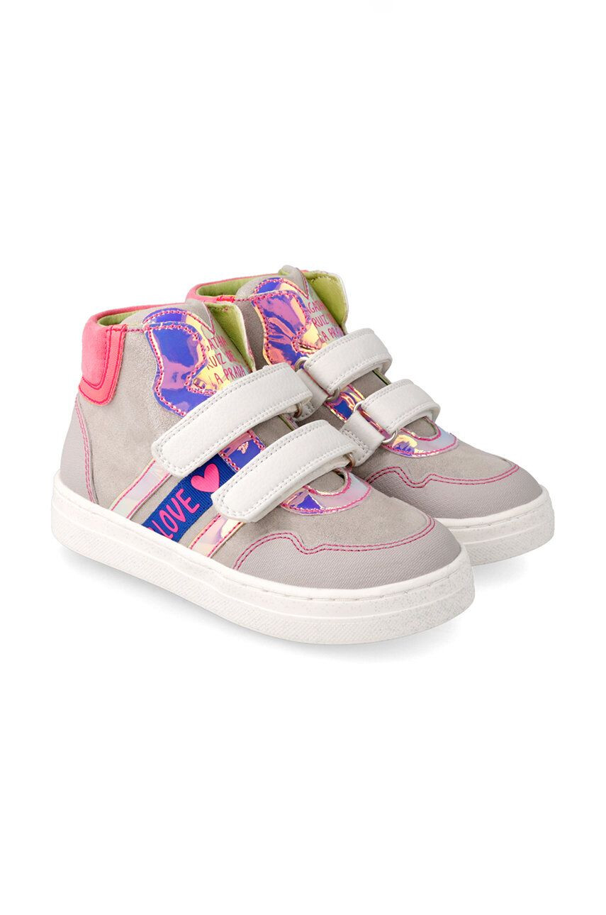 Agatha Ruiz de la Prada sneakers pentru copii culoarea gri - Pled.ro