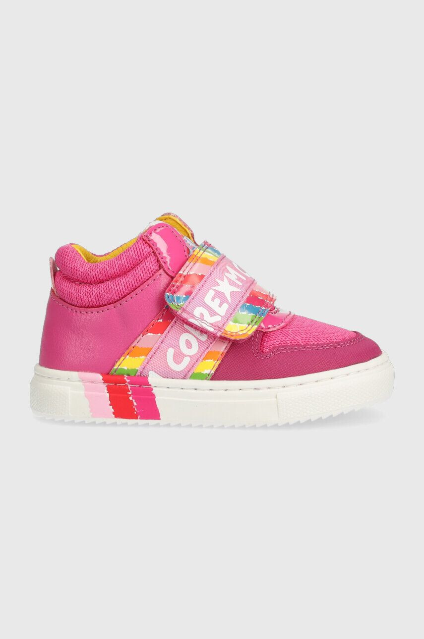 Agatha Ruiz de la Prada sneakers pentru copii culoarea argintiu - Pled.ro