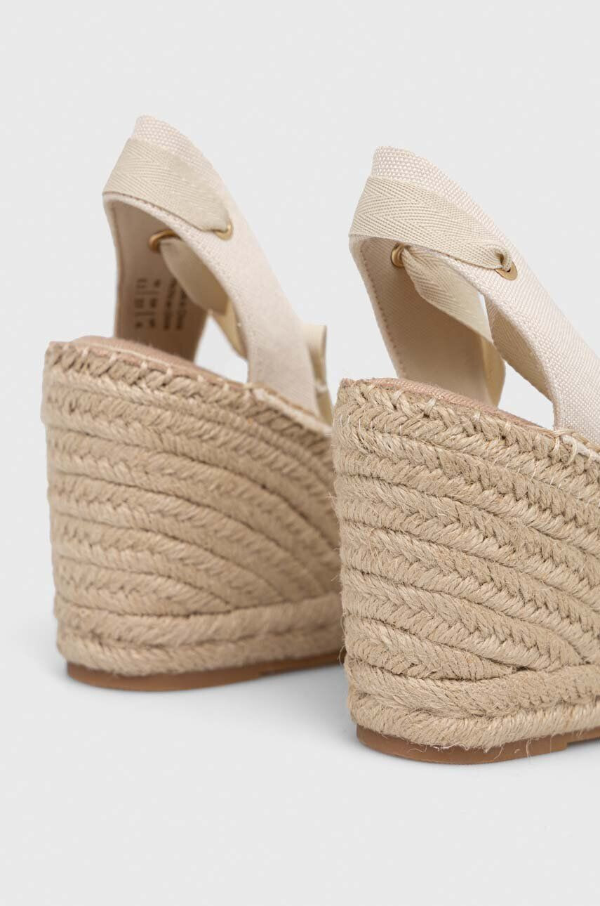 Aldo espadrile Efemina culoarea bej toc pana - Pled.ro