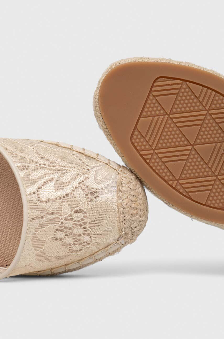 Aldo espadrile Efemina culoarea bej toc pana - Pled.ro