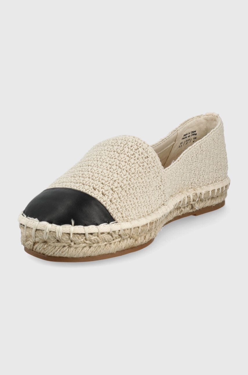 Aldo espadrile Macramia culoarea bej - Pled.ro