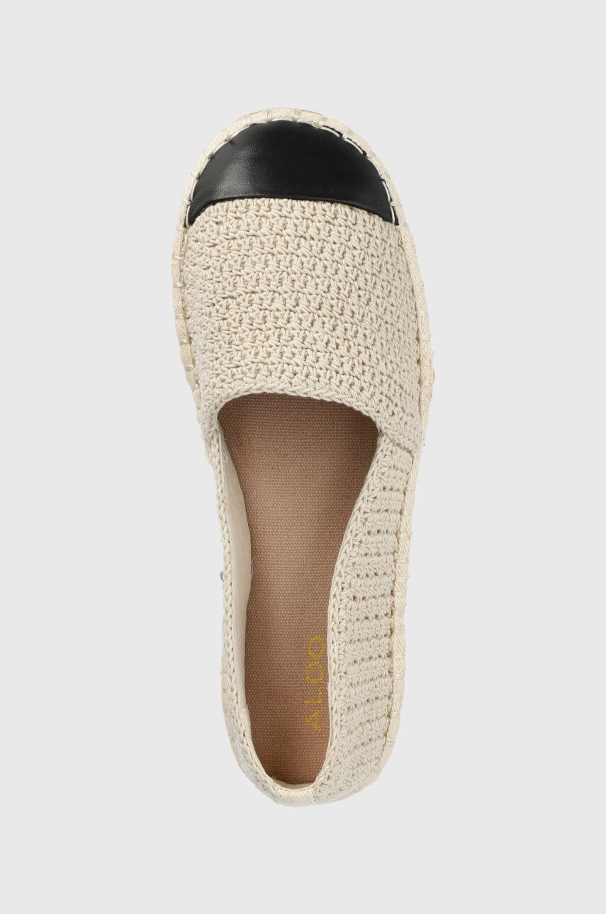 Aldo espadrile Macramia culoarea bej - Pled.ro