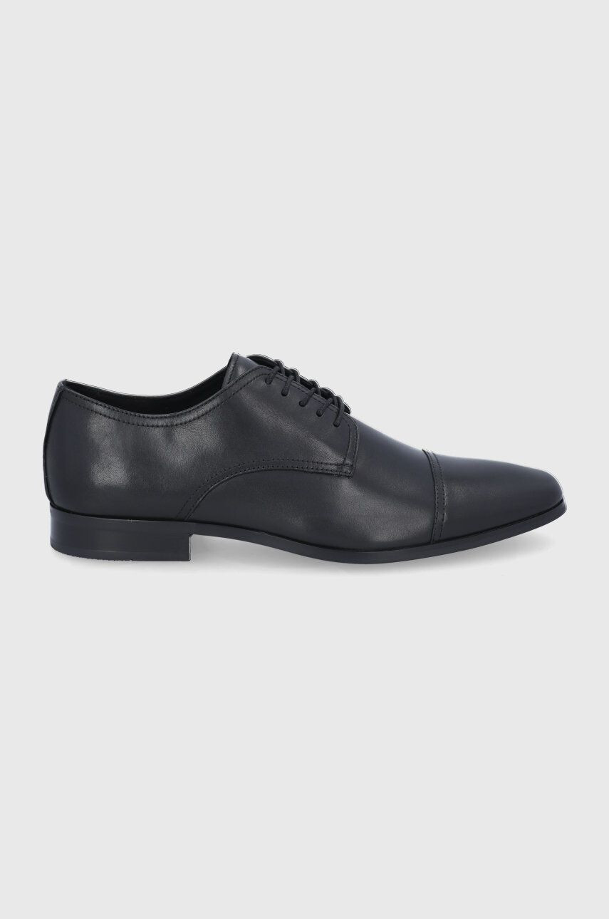 Aldo pantofi de piele Cuciroflex barbati culoarea negru - Pled.ro