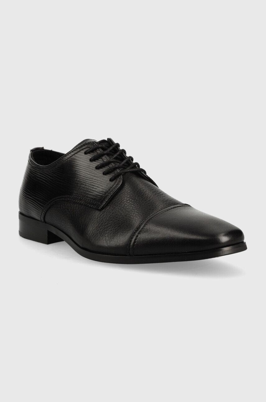 Aldo pantofi de piele Cuciroflex barbati culoarea negru - Pled.ro