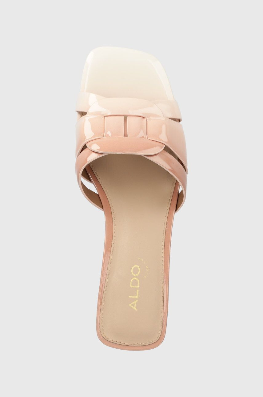 Aldo papuci Najla femei culoarea bej cu toc drept 13542857.NAJLA - Pled.ro