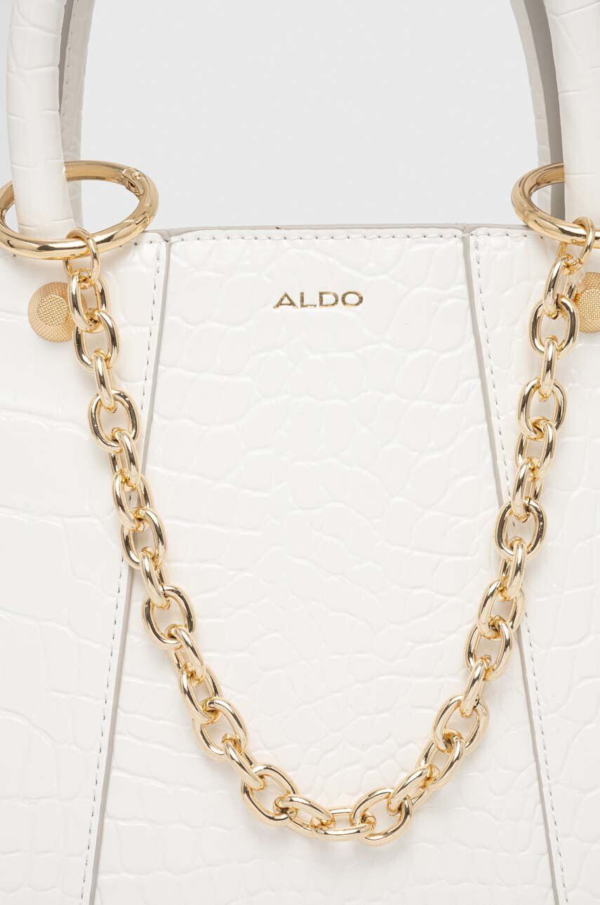 Aldo poseta PERREGREEN culoarea alb PERREGREEN.100 - Pled.ro