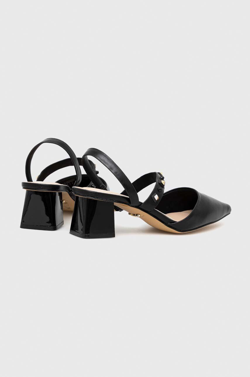 Aldo pumps Jennenaldar culoarea negru cu toc drept cu toc deschis 13365001.JENNENALDAR - Pled.ro