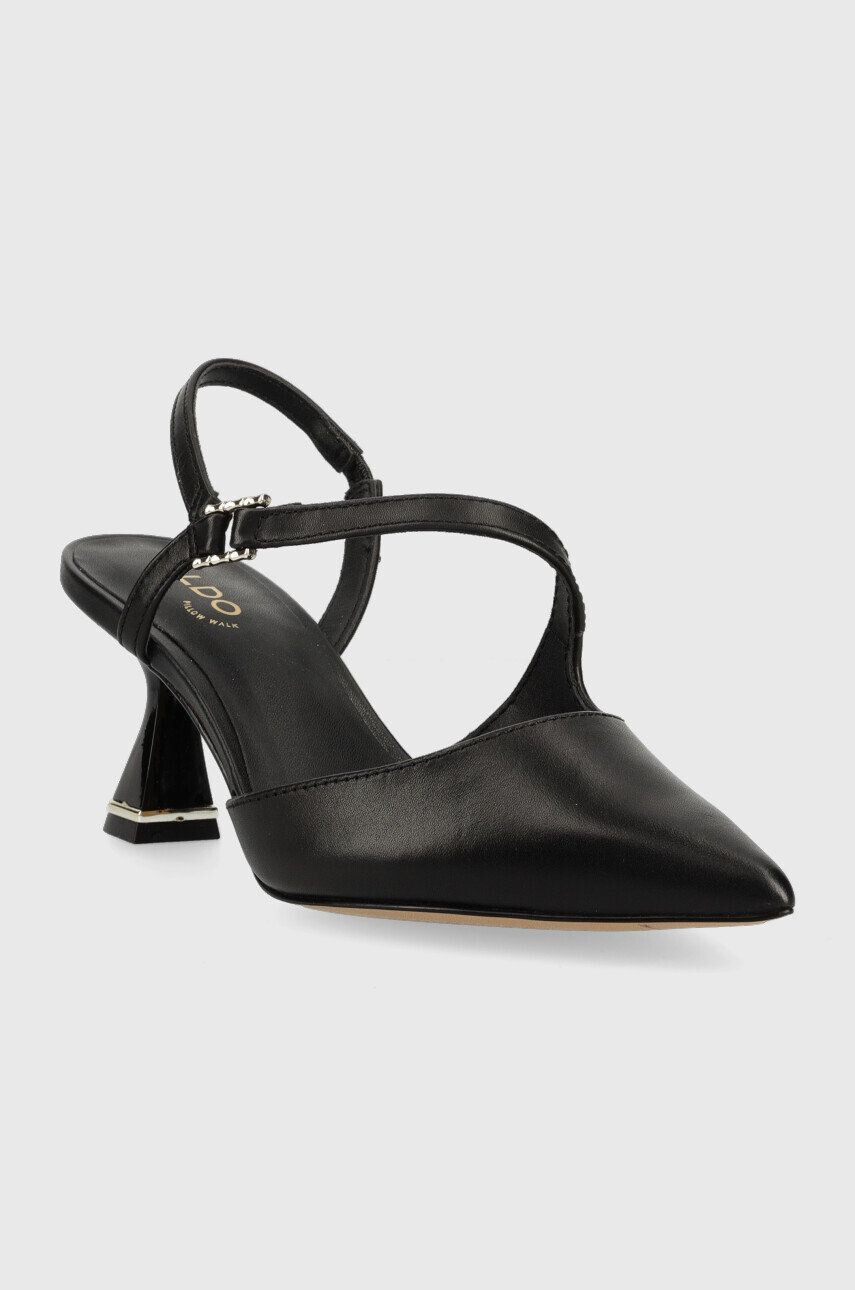 Aldo stilettos de piele Sevilla culoarea negru cu toc deschis 13474827.SEVILLA - Pled.ro