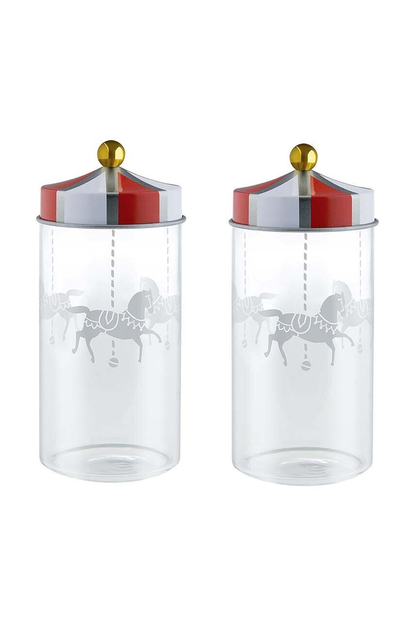 Alessi recipient cu capac Circus 2-pack - Pled.ro