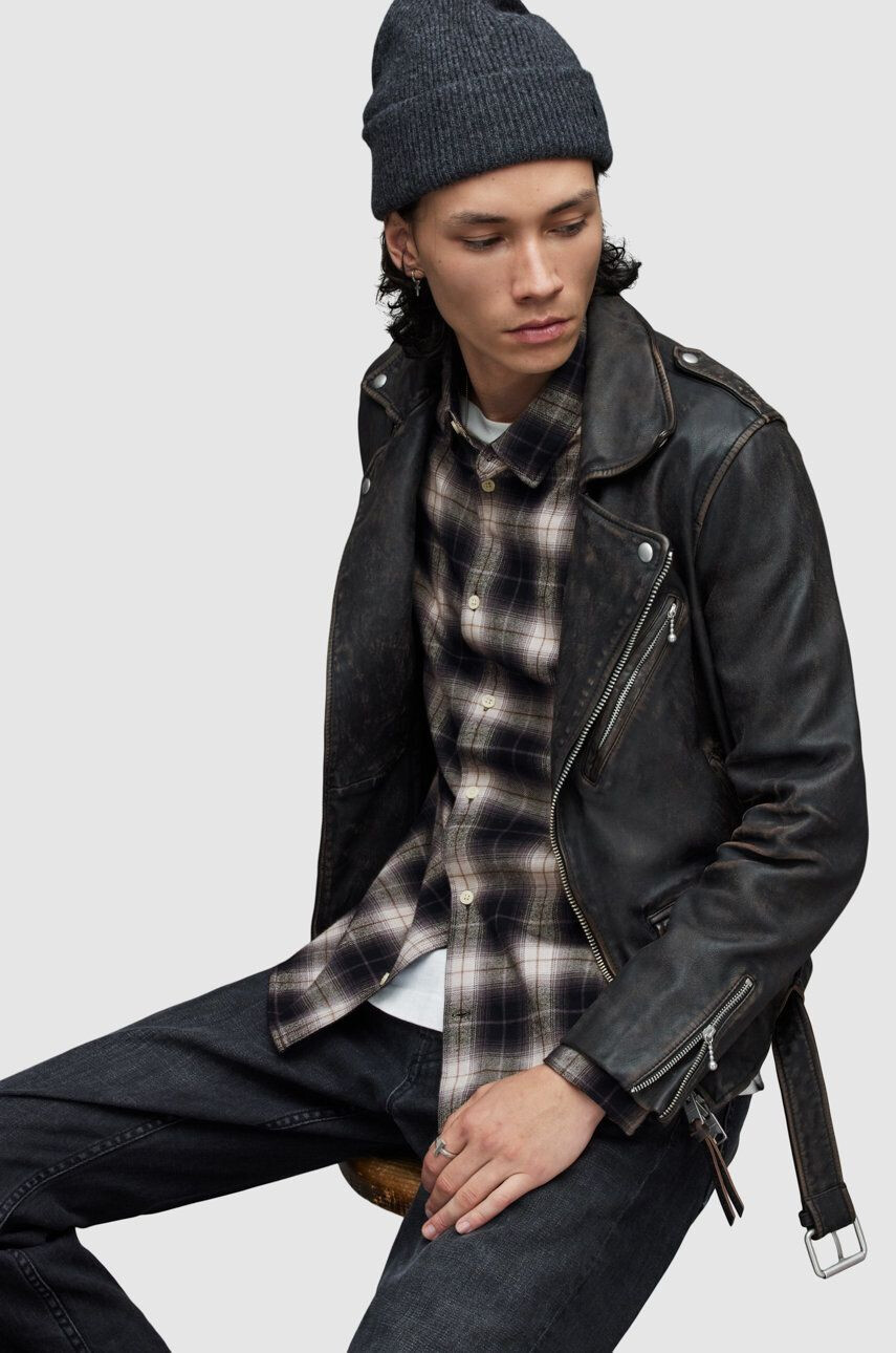 AllSaints camasa din bumbac - Pled.ro