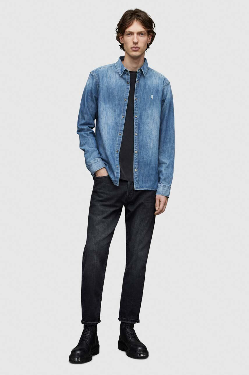 AllSaints camasa jeans - Pled.ro