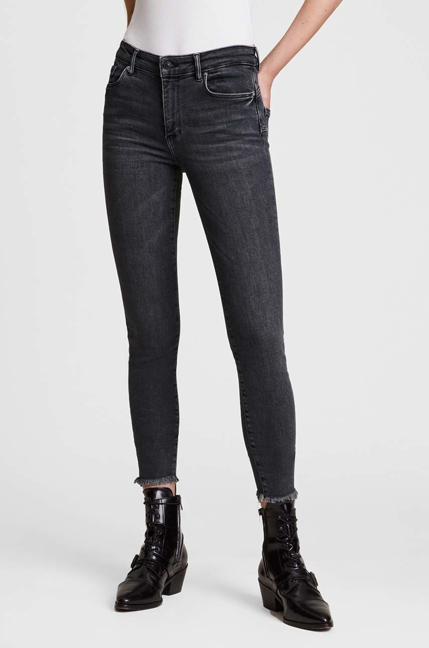 AllSaints Jeans femei high waist - Pled.ro