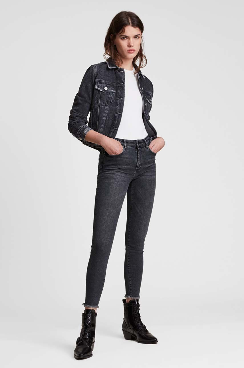 AllSaints Jeans femei high waist - Pled.ro