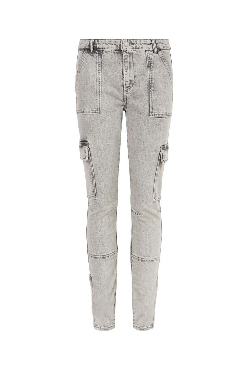 AllSaints jeansi femei culoarea gri - Pled.ro