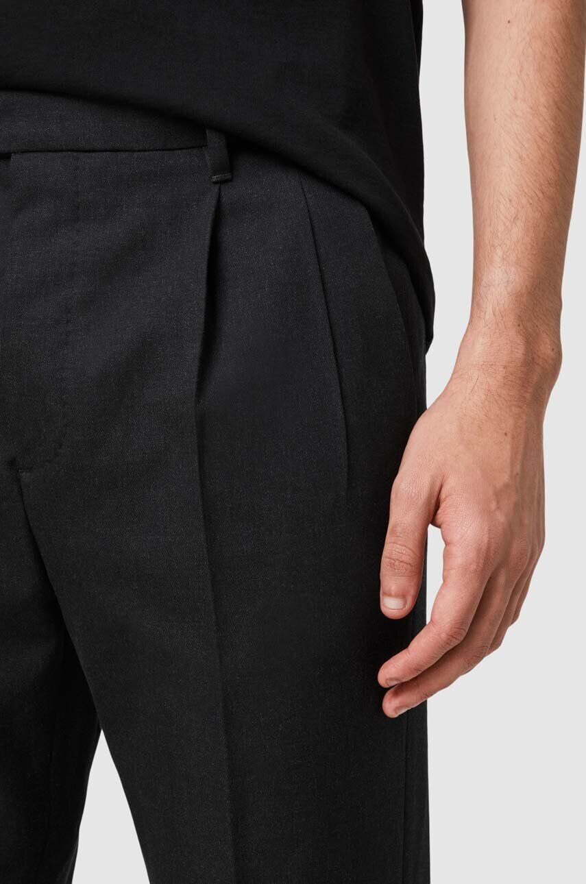 AllSaints pantaloni barbati culoarea gri cu fason cargo - Pled.ro