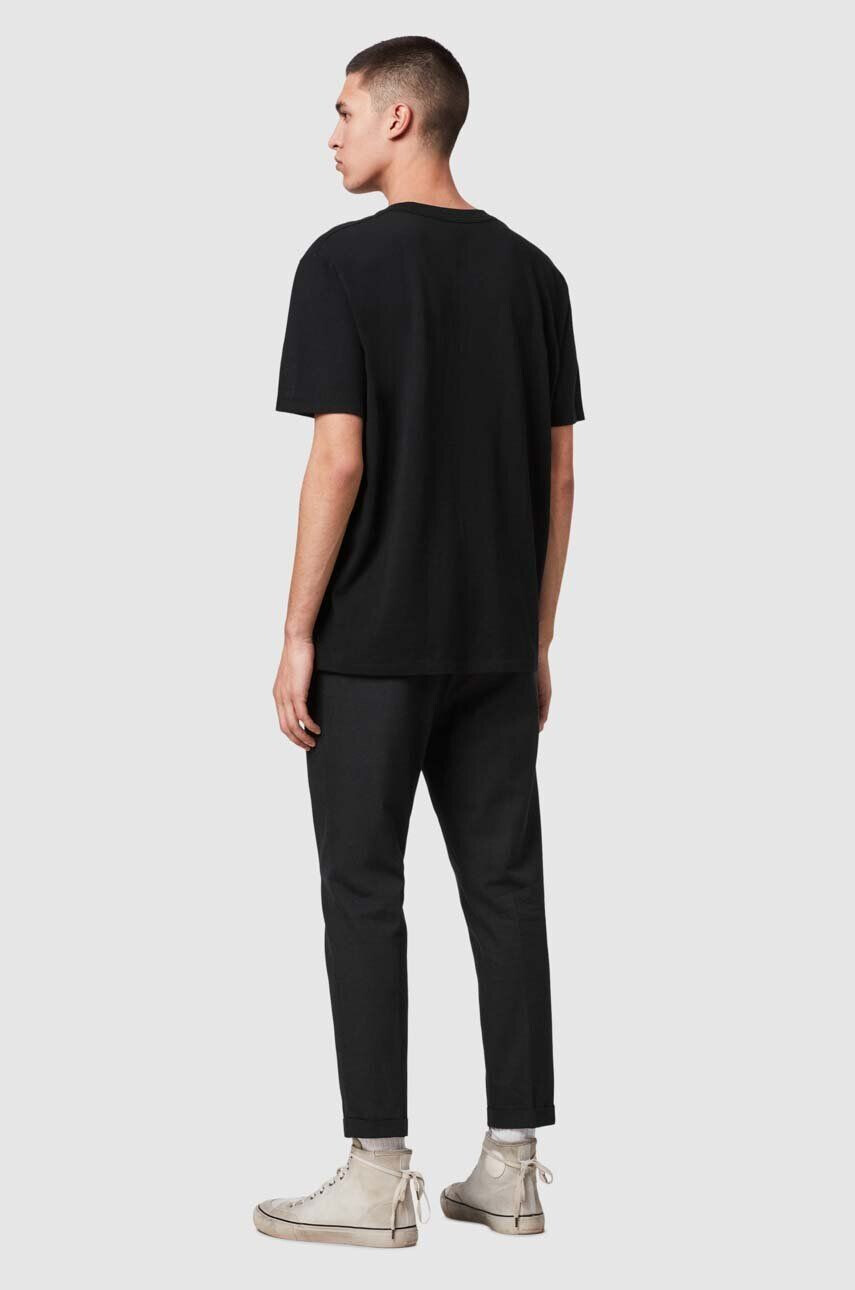 AllSaints pantaloni barbati culoarea gri cu fason cargo - Pled.ro