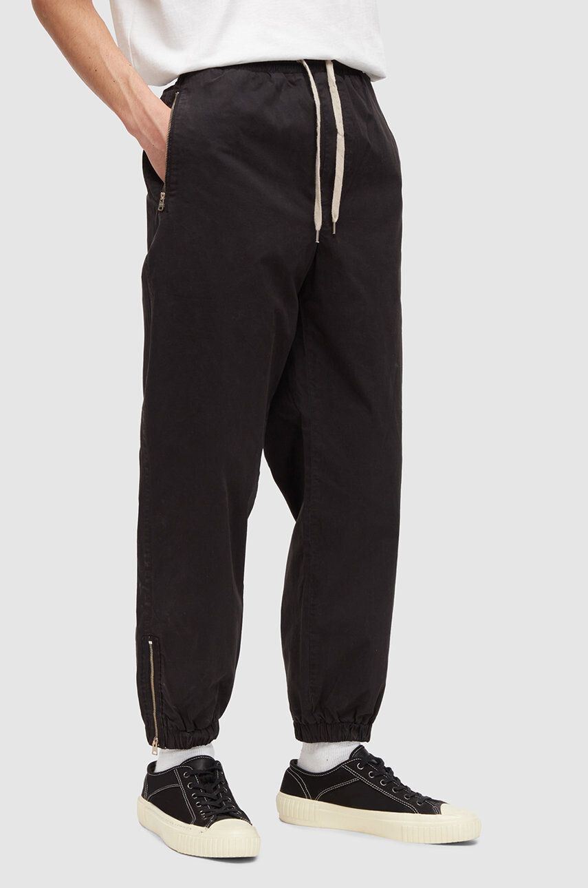 AllSaints pantaloni de bumbac - Pled.ro