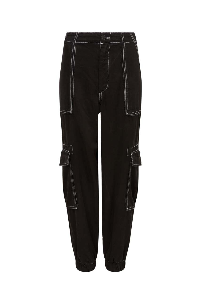 AllSaints pantaloni de bumbac - Pled.ro