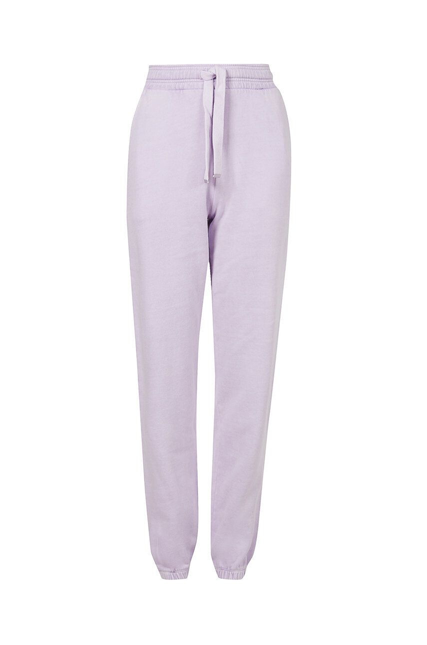 AllSaints pantaloni de trening femei culoarea violet neted - Pled.ro