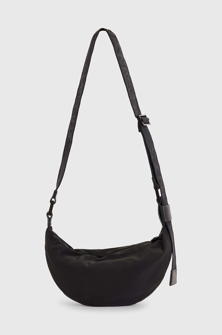 AllSaints poseta culoarea negru - Pled.ro