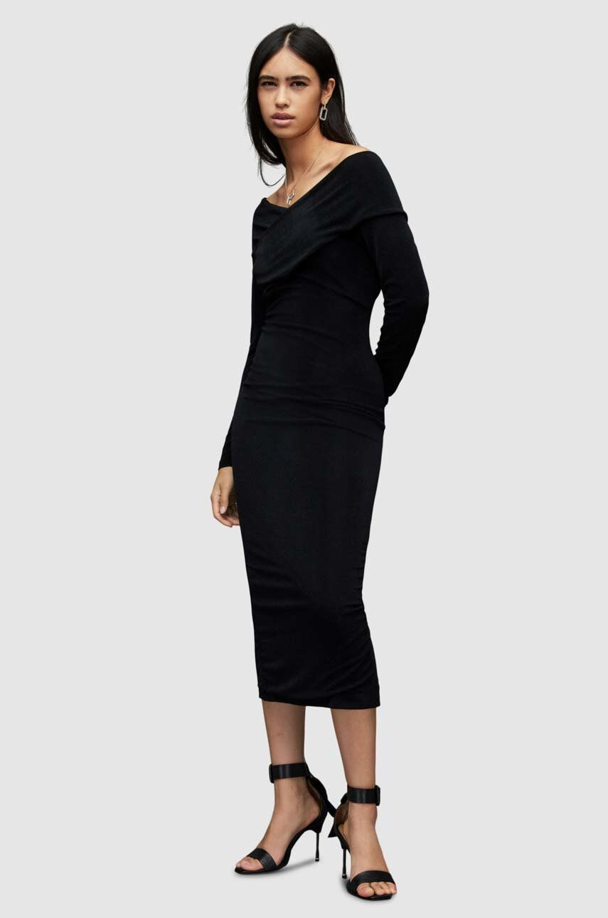 AllSaints rochie - Pled.ro