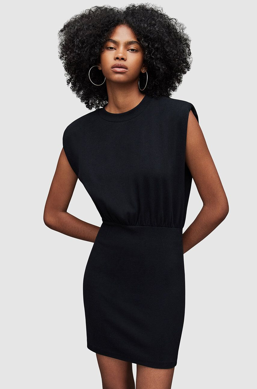 AllSaints rochie din bumbac - Pled.ro