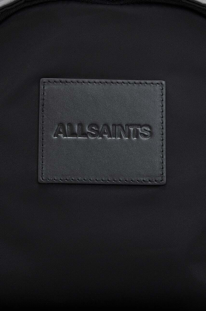 AllSaints rucsac CARABINER NYLON BACK barbati culoarea negru mare neted - Pled.ro