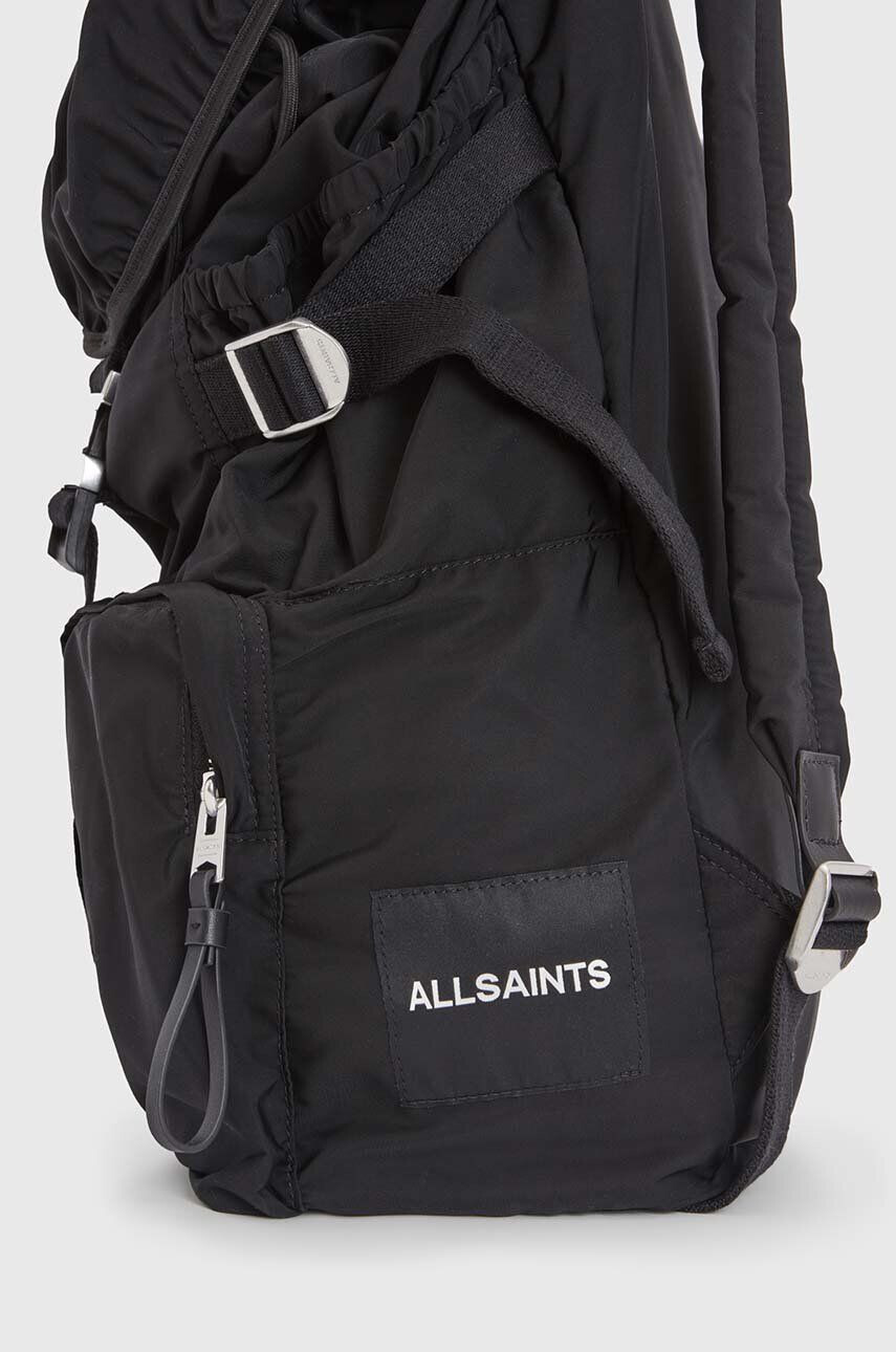 AllSaints rucsac REN HIKING BACKPACK barbati culoarea negru mare neted - Pled.ro