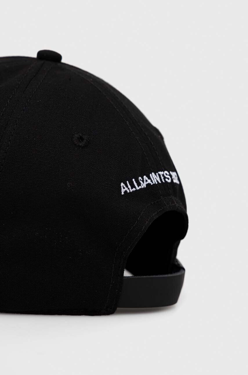 AllSaints șapcă de baseball din bumbac - Pled.ro