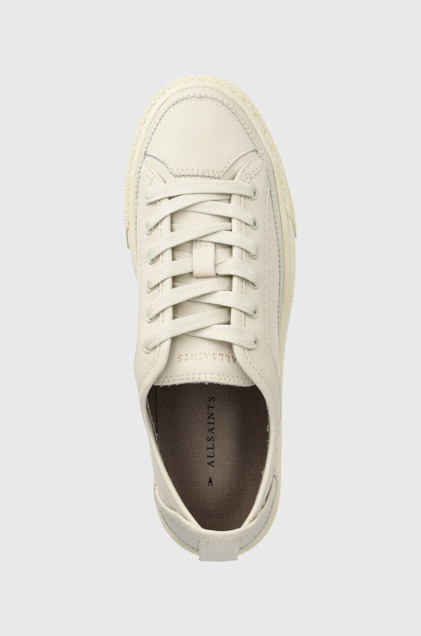 AllSaints sneakers culoarea alb - Pled.ro