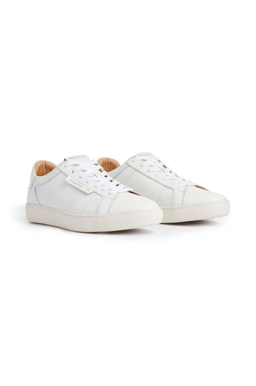 AllSaints sneakers din piele Sheer culoarea alb - Pled.ro