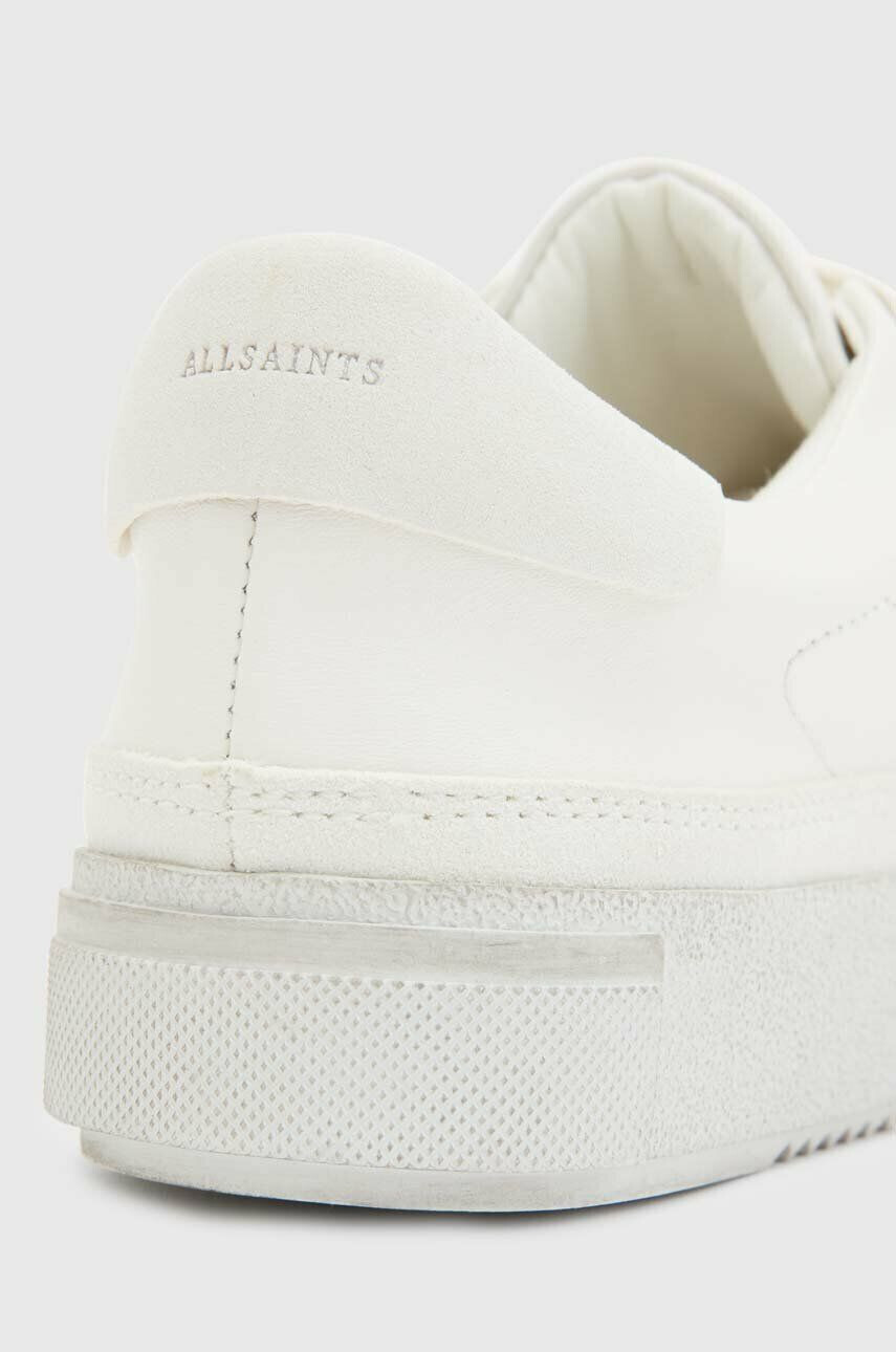 AllSaints sneakers din piele TRISH culoarea alb WF031S - Pled.ro