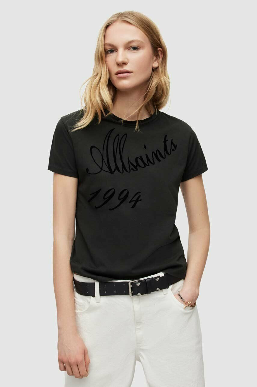 AllSaints tricou din bumbac - Pled.ro